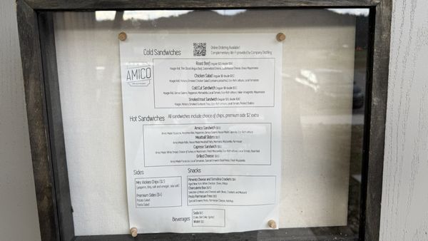 Menu photo 1 Amico Delicatessen Townsend, TN