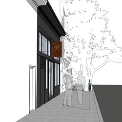 MMclay Production Studio & Showroom - Outside view of the new MMclay Ceramics Studio & Showroom
