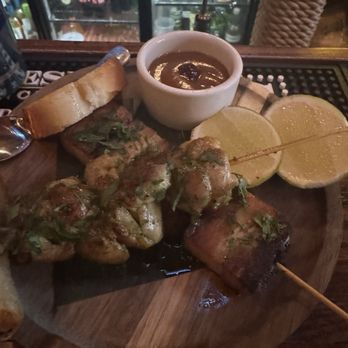 Bolo - Pork belly and chicken Pinchas - Latin American Near Me - Philadelphia, Pennsylvania