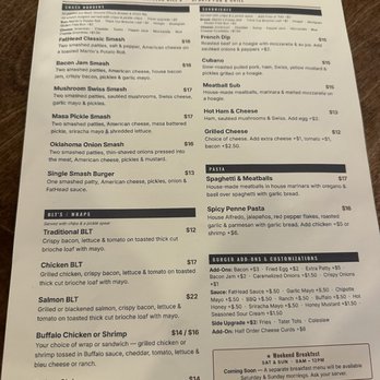Fathead Bill's - Menu page 1 - Beer Bar Near Me - Minneapolis, Minnesota