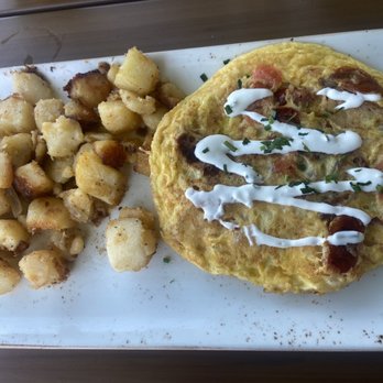 First Watch - Salmon and vegetable frittata and potatoes - Breakfast & Brunch Near Me - Wake Forest, North Carolina First Watch - Salmon and vegetable frittata and potatoes - Breakfast & Brunch Near Me - Wake Forest, North Carolina