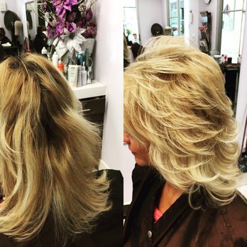 Monica Bonner - A Suite Salon - Highlights and a modern shag for haircut - Hair Stylists Near Me - Boca Raton, Florida Monica Bonner - A Suite Salon - Highlights and a modern shag for haircut - Hair Stylists Near Me - Boca Raton, Florida