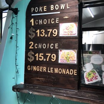 Five Star Poke - These are the new prices as January 2023 - Poke Near Me - Honolulu, Hawaii
