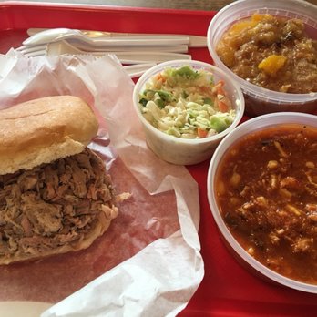 Old Brick Pit Barbeque - Great full course lunch for about $11 - Barbeque Near Me - Chamblee, Georgia