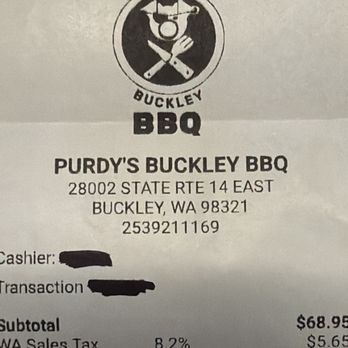 Purdy's BBQ - Modern European Near Me - Buckley, Washington Purdy's BBQ - Modern European Near Me - Buckley, Washington