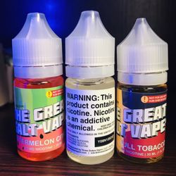 Vapour Kingdom - The Great Salt Vape Watermelon/Citrus & Full Tobacco.