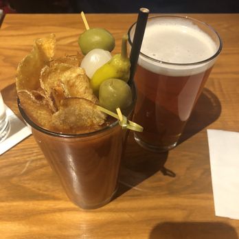 Chestnut - Bloody Mary and beer - New American Near Me - Asheville, North Carolina Chestnut - Bloody Mary and beer - New American Near Me - Asheville, North Carolina