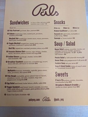Menu photo 3 Pals Sandwiches Edmonton, AB Menu photo 3 Pals Sandwiches Edmonton, AB