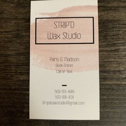 Strip'd Wax Studio