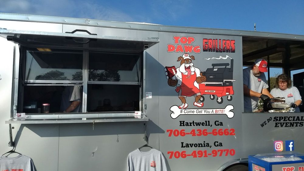 TOP DAWG GRILLERS Updated August 2024 Lavonia, Food