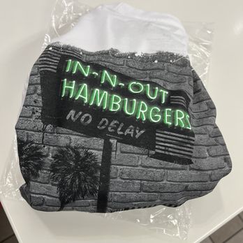 In-N-Out Burger - Got anotha t-shirt to add to my collection - Burgers Near Me - Stockton, California In-N-Out Burger - Got anotha t-shirt to add to my collection - Burgers Near Me - Stockton, California