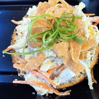 Rise Bagels - Asian Chicken Salad - Bagels Near Me - Irvine, California Rise Bagels - Asian Chicken Salad - Bagels Near Me - Irvine, California