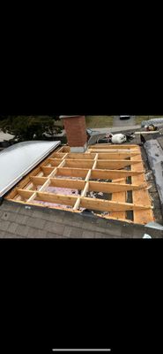 Affordable and reliable - This was a new build new flat roof installed and chimney all work guaranteed Affordable and reliable - This was a new build new flat roof installed and chimney all work guaranteed