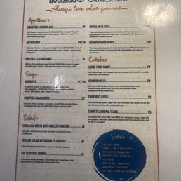 Menu Menu