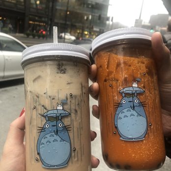 The Moo Bar - Oreo cheese foam milk tea and thaiphoon - Desserts Near Me - Seattle, Washington