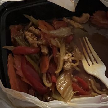Grandma Thai Cuisine - Chicken cashew, mostly eaten because I forgot a picture - Thai Near Me - Kent, Washington Grandma Thai Cuisine - Chicken cashew, mostly eaten because I forgot a picture - Thai Near Me - Kent, Washington