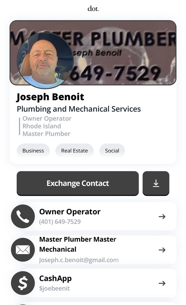 Slide of Benoit Plumbing