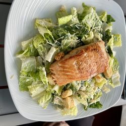 Caesar with Salmon