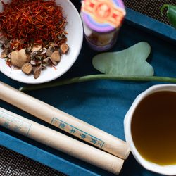 Little Dragon Wellness - Raw Chinese Herbs, moxa rolls, jade guasha, tools of Chinese Medicine.