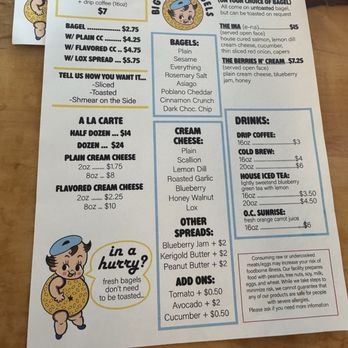 B B Bagels - Menu - Bagels Near Me - Springfield, Missouri