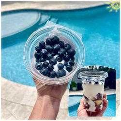 Publix Super Market- Wilton Manors - Peach & Berries Parfait~ One of the Best!