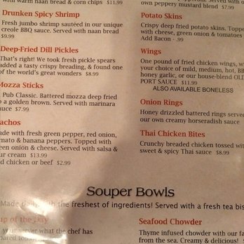 Old Port Pub & Grill - Menu - May '17 - Pubs Near Me - Halifax, Nova Scotia