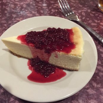 Ettlins Ranchero Supper Club - Raspberry Cheesecake - German Near Me - Webster, Minnesota