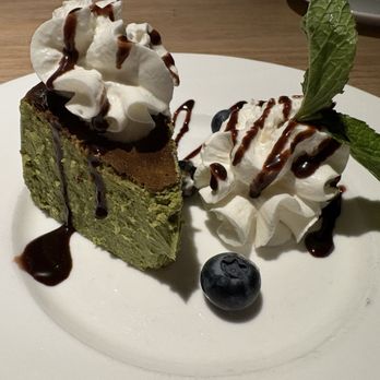 Umami Sushi and Grill - matcha cheesecake - Sushi Bars Near Me - Albertson, New York