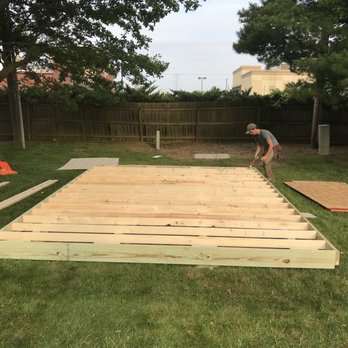 Blue Ribbon Mini Barns - Floor joists 1' on center - General Contractors Near Me Blue Ribbon Mini Barns - Floor joists 1' on center - General Contractors Near Me