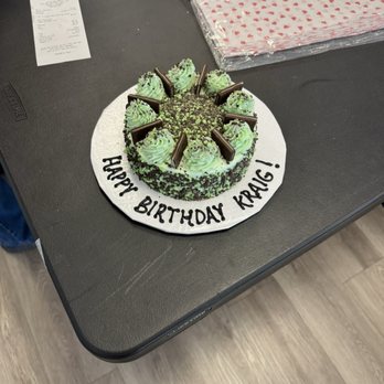 Silver Rose Bakery - The chocolate mint cake. The best chocolate cake we have ever had. - Custom Cakes Near Me - Phoenix, Arizona