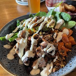 FogHorn Brewery - Chicken and sweet potato salad