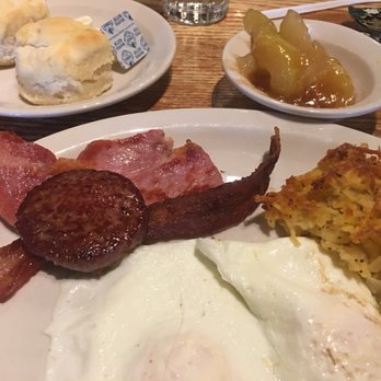 Cracker Barrel Old Country Store - Sunrise Sampler - Breakfast & Brunch Near Me - Knoxville, Tennessee Cracker Barrel Old Country Store - Sunrise Sampler - Breakfast & Brunch Near Me - Knoxville, Tennessee