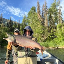 Salmon catch Salmon catch