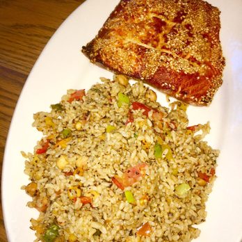 Miami Juice - Bonita salmon and special rice - excellent - Juice Bars & Smoothies Near Me - Sunny Isles Beach, Florida Miami Juice - Bonita salmon and special rice - excellent - Juice Bars & Smoothies Near Me - Sunny Isles Beach, Florida
