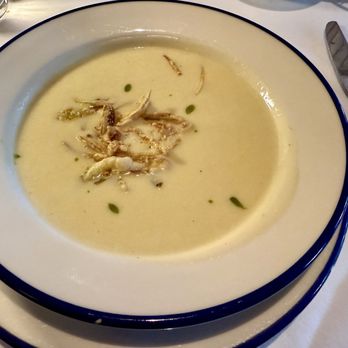 Blue Ridge Grill - Potato leek soup - wonderful on a cool evening - Seafood Near Me - Atlanta, Georgia Blue Ridge Grill - Potato leek soup - wonderful on a cool evening - Seafood Near Me - Atlanta, Georgia