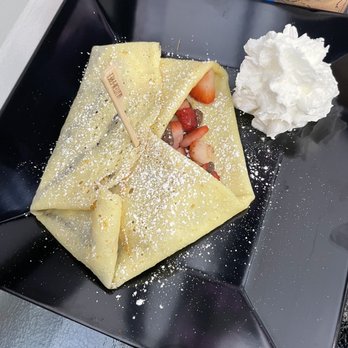 Crepe Station - Gluten free strawberry and Nutella crepe - Creperies Near Me - Washington, Utah