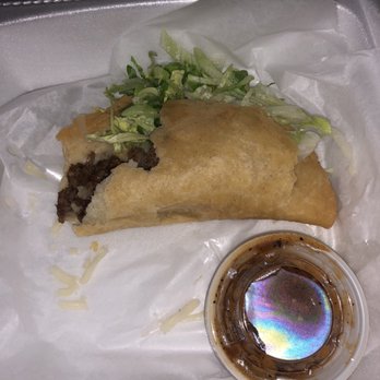 Don Pepe - Beef empanada, sorry I couldn't wait - Mexican Near Me - Houston, Texas
