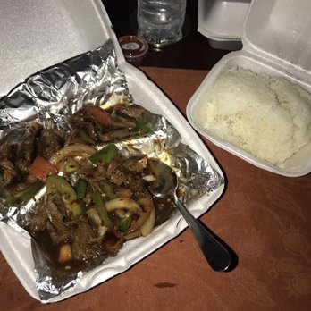 Photo of NG Cafe - Austin, TX, United States. Beef and rice