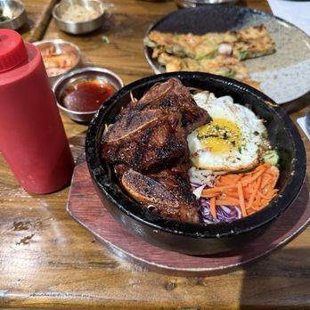 DAON - Dolsot Bibimbop with kalbi - Korean Near Me - Danville, California DAON - Dolsot Bibimbop with kalbi - Korean Near Me - Danville, California