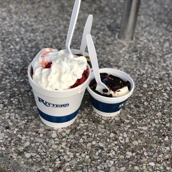 Ritter's Frozen Custard - Strawberry shortcake and kids dirt cup. - Ice Cream & Frozen Yogurt Near Me - Livonia, Michigan Ritter's Frozen Custard - Strawberry shortcake and kids dirt cup. - Ice Cream & Frozen Yogurt Near Me - Livonia, Michigan