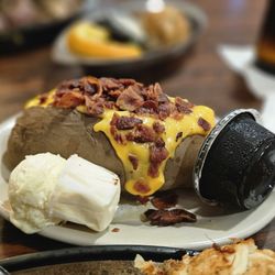 Glass Lounge Restaurant - Loaded baked potato