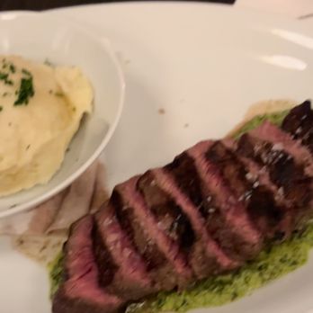 Circa at The Boro - Steak Frites with garlic mashed potatoes - New American Near Me - Tysons, Virginia Circa at The Boro - Steak Frites with garlic mashed potatoes - New American Near Me - Tysons, Virginia