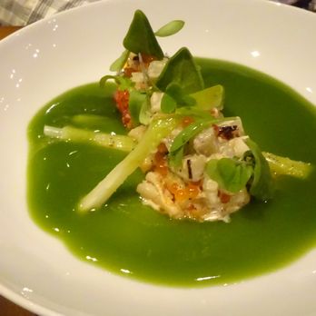 Dinner by Heston Blumenthal - Marron & Cucumber Soup - Australian Near Me - Southbank, VIC