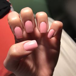 Spa Nails - Full set acrylics with gel top coat