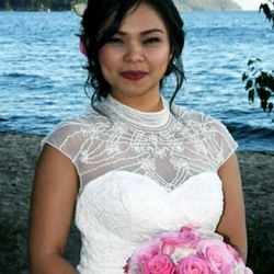 Bridal hair and makeup by Michelle L