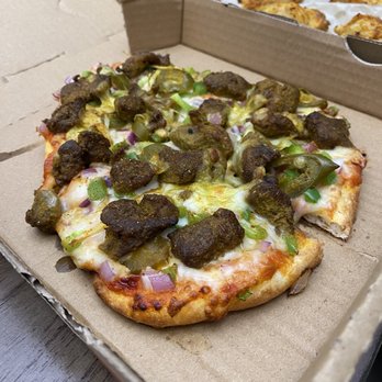 Wholesale Pizza - Spice of Punjab with lamb. Anchari wing in the back - Pizza Near Me - Newark, California Wholesale Pizza - Spice of Punjab with lamb. Anchari wing in the back - Pizza Near Me - Newark, California