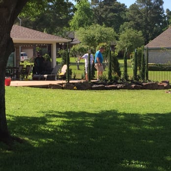 Boone's Landscaping - Before and after photos. Lake front property lake Conroe. All work completed in 1 day - Tree Services Near Me - Conroe, Texas Boone's Landscaping - Before and after photos. Lake front property lake Conroe. All work completed in 1 day - Tree Services Near Me - Conroe, Texas