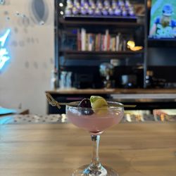 Olde Town Social - Purple rain cocktail - great!