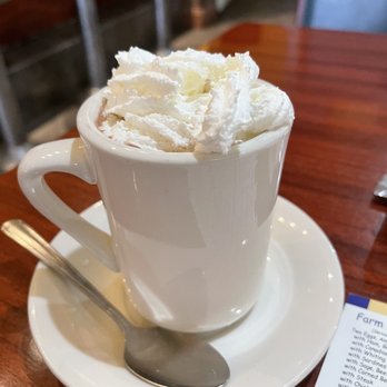The Golden Grill Restaurant - Hot Chocolate with Whipped Cream They didn't have much selection for drinks. Nothing more than coffee, soda, or this. - American Near Me - Teaneck, New Jersey The Golden Grill Restaurant - Hot Chocolate with Whipped Cream They didn't have much selection for drinks. Nothing more than coffee, soda, or this. - American Near Me - Teaneck, New Jersey