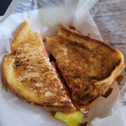 Off The Griddle - Pickle Lover grilled cheese